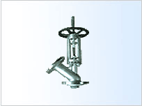 衬氟上展式放料阀